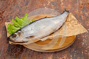 Salted herring fish
