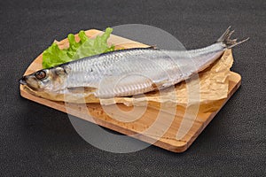 Salted herring fish