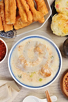 Salted soy bean milk