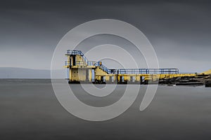 Salthill Diving Board landscape