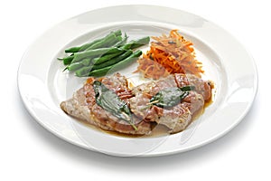 Saltimbocca alla romana, italian cuisine