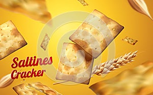 Saltines cracker element