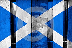 Saltire. St Andrew`s Cross. Scottish Flag.