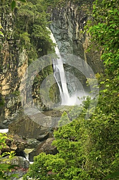 Salto Jimenoa Uno waterfall, Jarabacoa