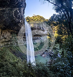 Salto Ventoso Waterfall - Farroupilha, Rio Grande do Sul, Brazil