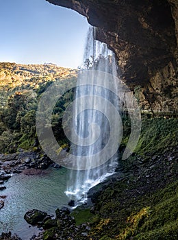 Salto Ventoso Waterfall - Farroupilha, Rio Grande do Sul, Brazil