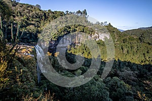 Salto Ventoso Waterfall - Farroupilha, Rio Grande do Sul, Brazil