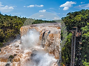 The Saltos del Monday near the city of Ciudad del Este. photo