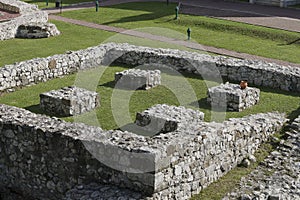 Saltworks Castle , view from Tower