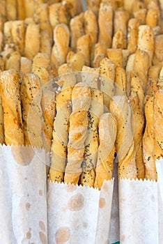 Salty bread sticks