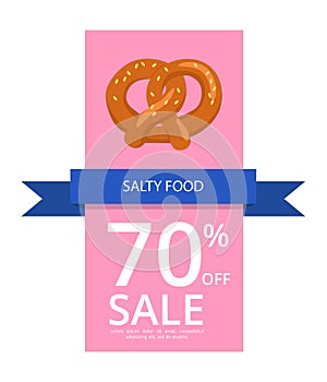 Salty Food 70 Off Sale on Vector Illustration