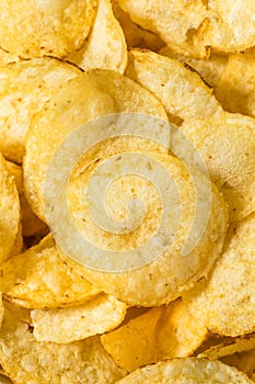 Salty Homemade Kettle Cooked Potato Chips