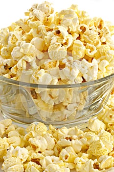 Salty popcorn