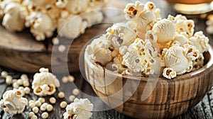 Salty popcorn and buttery popcorn balls perfect for snacking on during breaks between meteor sightings