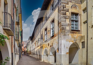 Saluzzo, Italy via Alessandro Volta