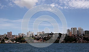 View of the city of salvador photo