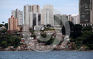 View of the city of salvador photo