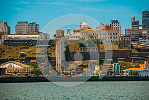 SALVADOR, BAHIA, BRAZIL: View of the sights of Salvador -Rio Branco. Lacerda Elevator