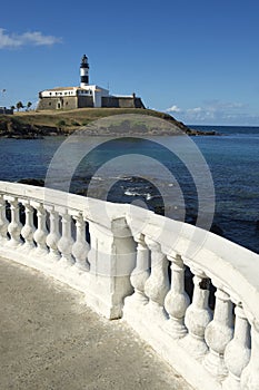 Salvador Brazil Farol da Barra Lighthouse Beach