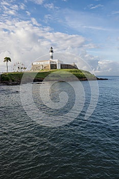 Salvador Brazil Farol da Barra Lighthouse Scenic photo