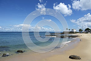 Salvador Brazil Porto da Barra Beach Fort Santa Maria