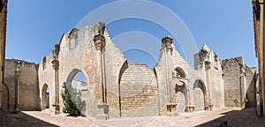Salvador church ruins, Baeza, Jaen, Spain photo