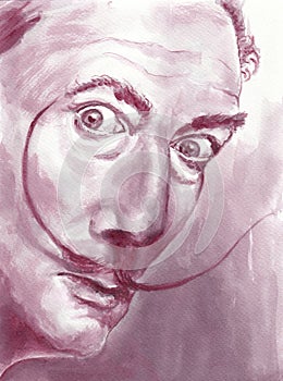 Salvador Dali, spanish famous artist