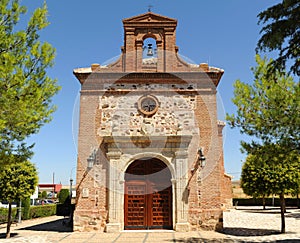 Salvador del Mundo church in Calzada de Calatrava, Spain. photo