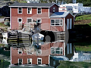 Salvage Fishing Stage photo