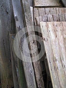 Salvaged Old Boards