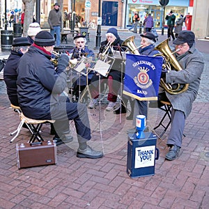 Salvation Army Brass Band Entertainers