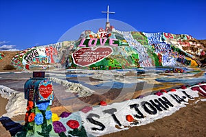 Salvation Mountain (HDR) photo