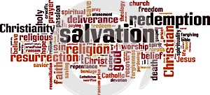 Salvation word cloud