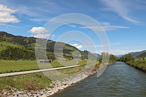 Salzach river photo