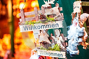 Salzburg, Austria - Christkindlmarkt, Christmas Market photo