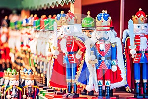 Salzburg, Austria - Christkindlmarkt nutcracker, Christmas Market photo