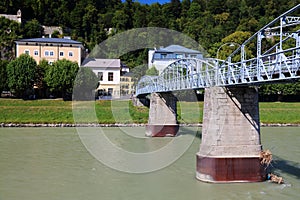 Salzburg, Austria - Mozartsteg bridge