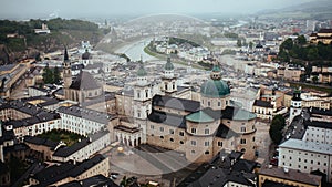 Salzburg Cathedral and the City of Salzburg