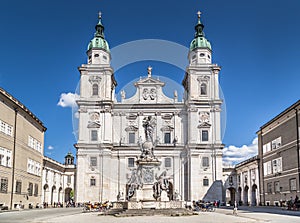 Salzburg Cathedral (Salzburger Dom) at Domplatz, Austria