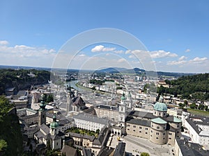 Salzburg from the Festung