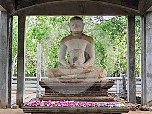 Samadhi Buddha statue in sri lanka