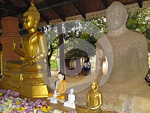 Samadhi Buddha statue at Thanthirimale Raja Maha Vihara