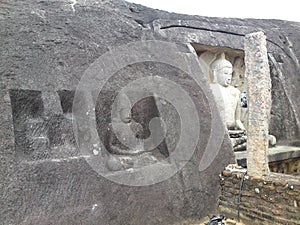 Samadhi Buddha statue at Thanthirimale Raja Maha Vihara