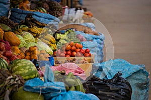 Samaipata street fruit market