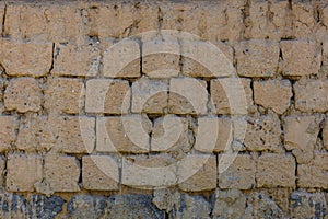 saman brick wall background and texture