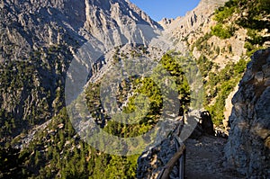 Samaria Gorge, Crete, Greece