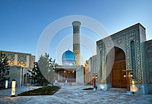 Samarkand Eternal city modern complex in Uzbekistan