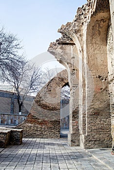 Samarkand. Gur-e-Amir. Uzbekistan, ruins. Central Asia
