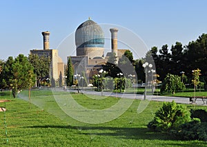 Samarkand: medieval mosque