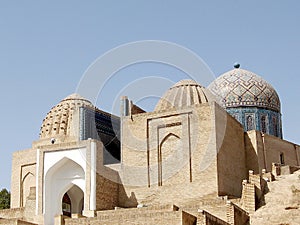 Samarkand Shakhi-Zindah ensemble of mausoleums 2007